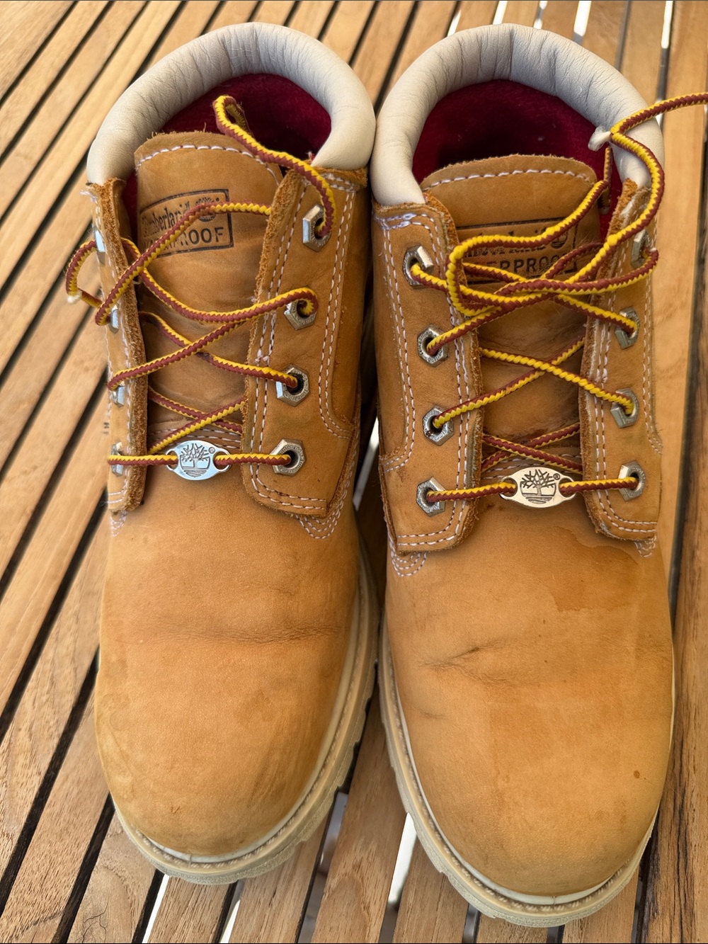 Timberland Women's Nellie Waterproof Chukka Boot in wheat